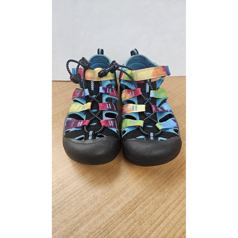 Keen Sandals Kids Size 4 Multicolor Tie Dye Fisherman Closed Toe Water Hiking